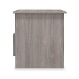 Henshaw Grey Oak 1 Drawer Lamp Table from Roseland Furniture