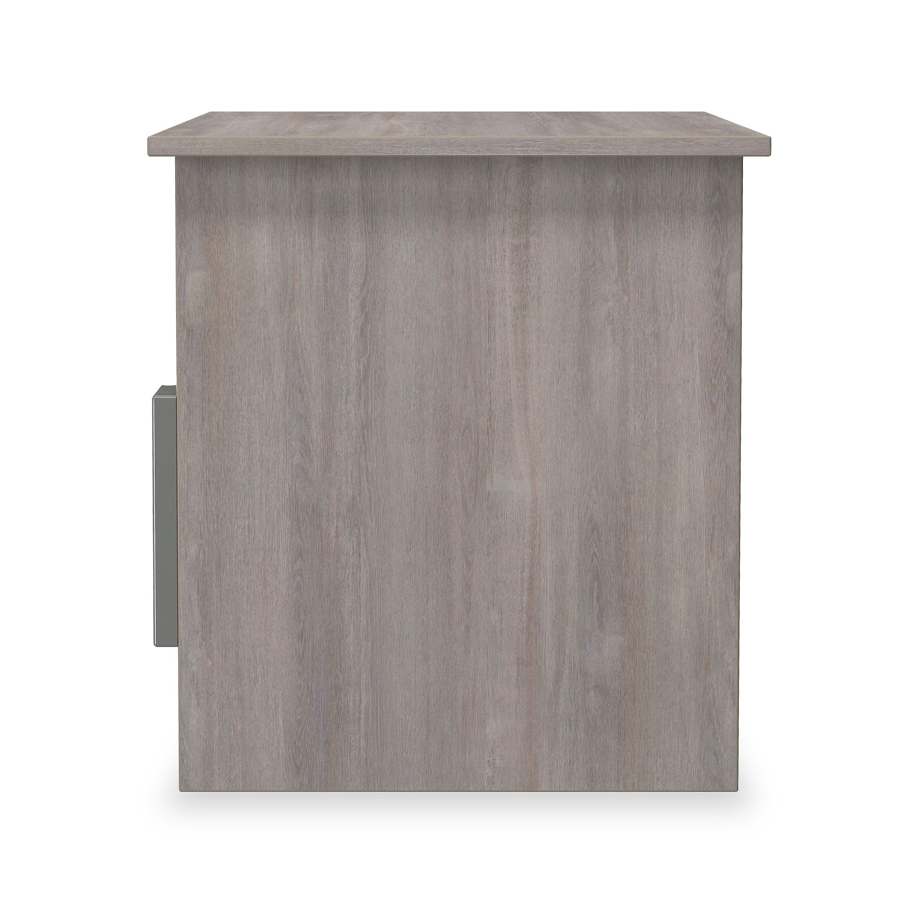 Henshaw Grey Oak 1 Drawer Lamp Table from Roseland Furniture