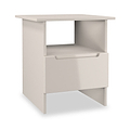 Henshaw Cashmere 1 Drawer Lamp Table from Roseland Furniture