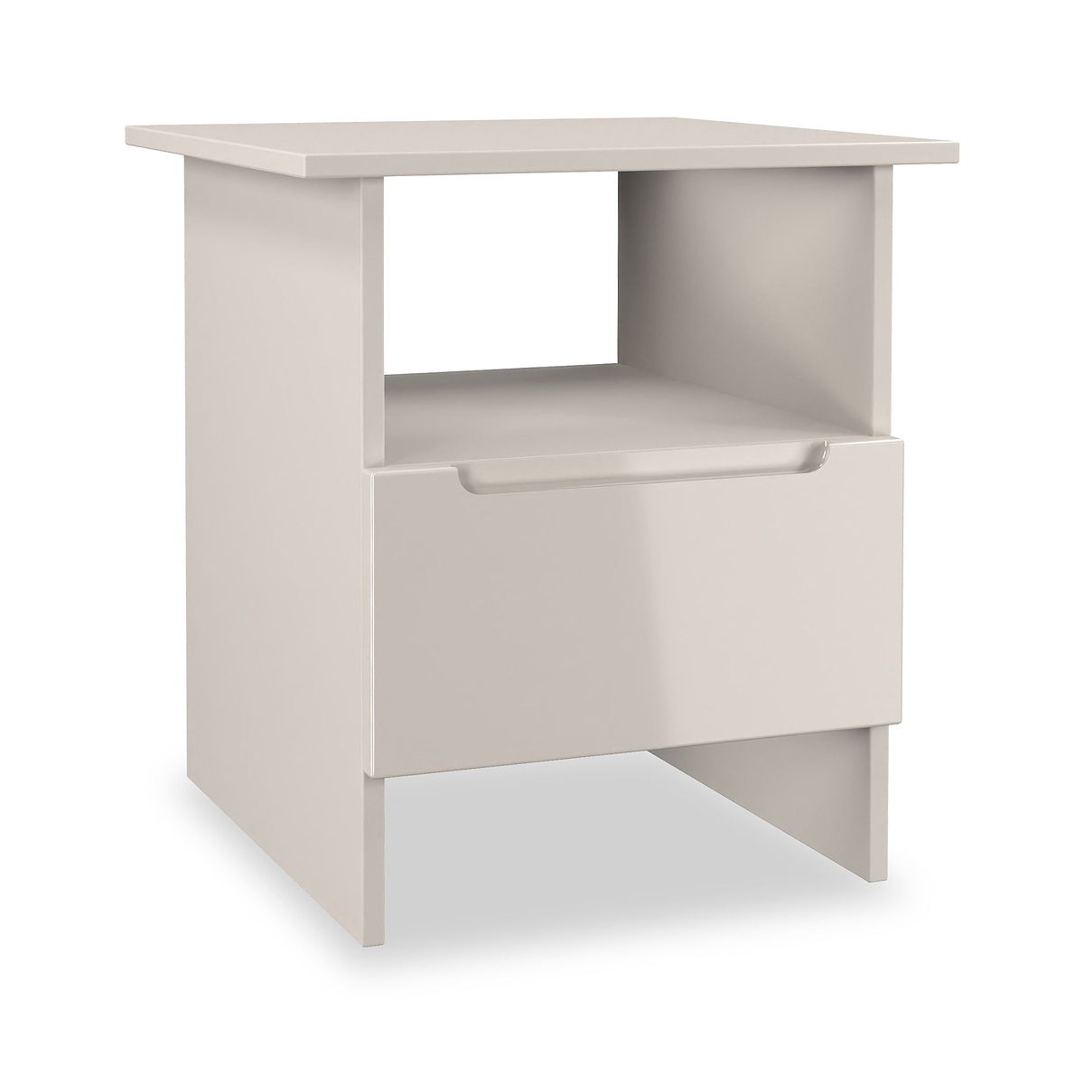 Henshaw Cashmere 1 Drawer Lamp Table from Roseland Furniture