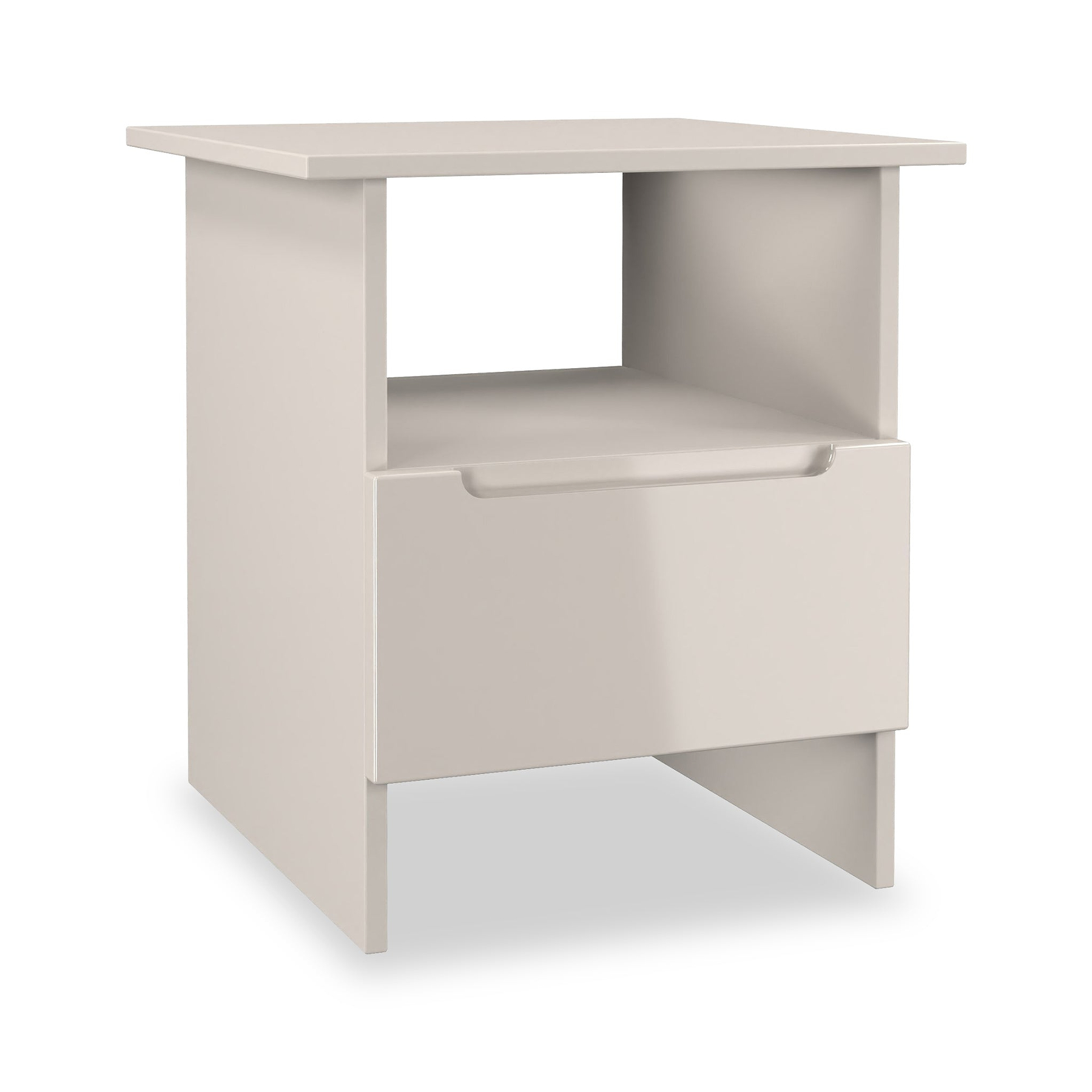 Henshaw Cashmere 1 Drawer Lamp Table from Roseland Furniture