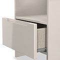Henshaw Cashmere 1 Drawer Lamp Table from Roseland Furniture
