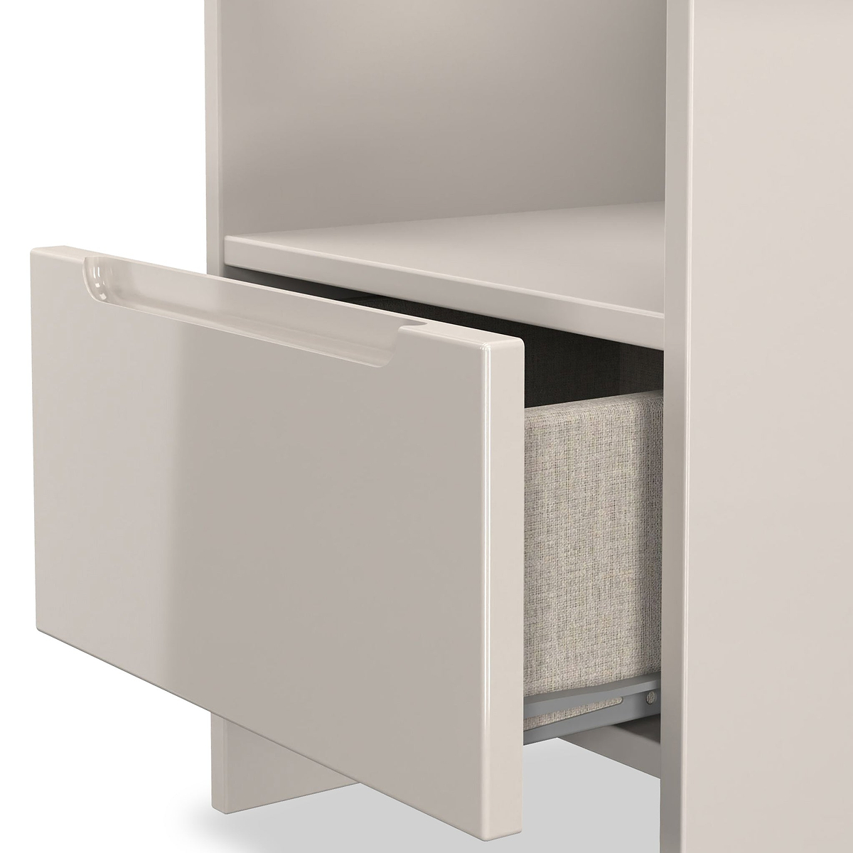 Henshaw Cashmere 1 Drawer Lamp Table from Roseland Furniture