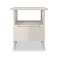 Henshaw Cashmere 1 Drawer Lamp Table from Roseland Furniture