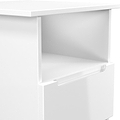 Henshaw 1 Drawer Lamp Table White from Roseland Furniture
