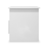 Henshaw 1 Drawer Lamp Table White from Roseland Furniture