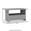Henshaw 1 Drawer Coffee Table Dusk Grey from Roseland Furniture