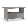Henshaw Grey Oak 1 Drawer Coffee Table from Roseland Furniture