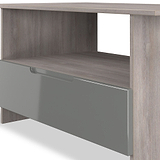 Henshaw Grey Oak 1 Drawer Coffee Table from Roseland Furniture