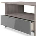 Henshaw Grey Oak 1 Drawer Coffee Table from Roseland Furniture