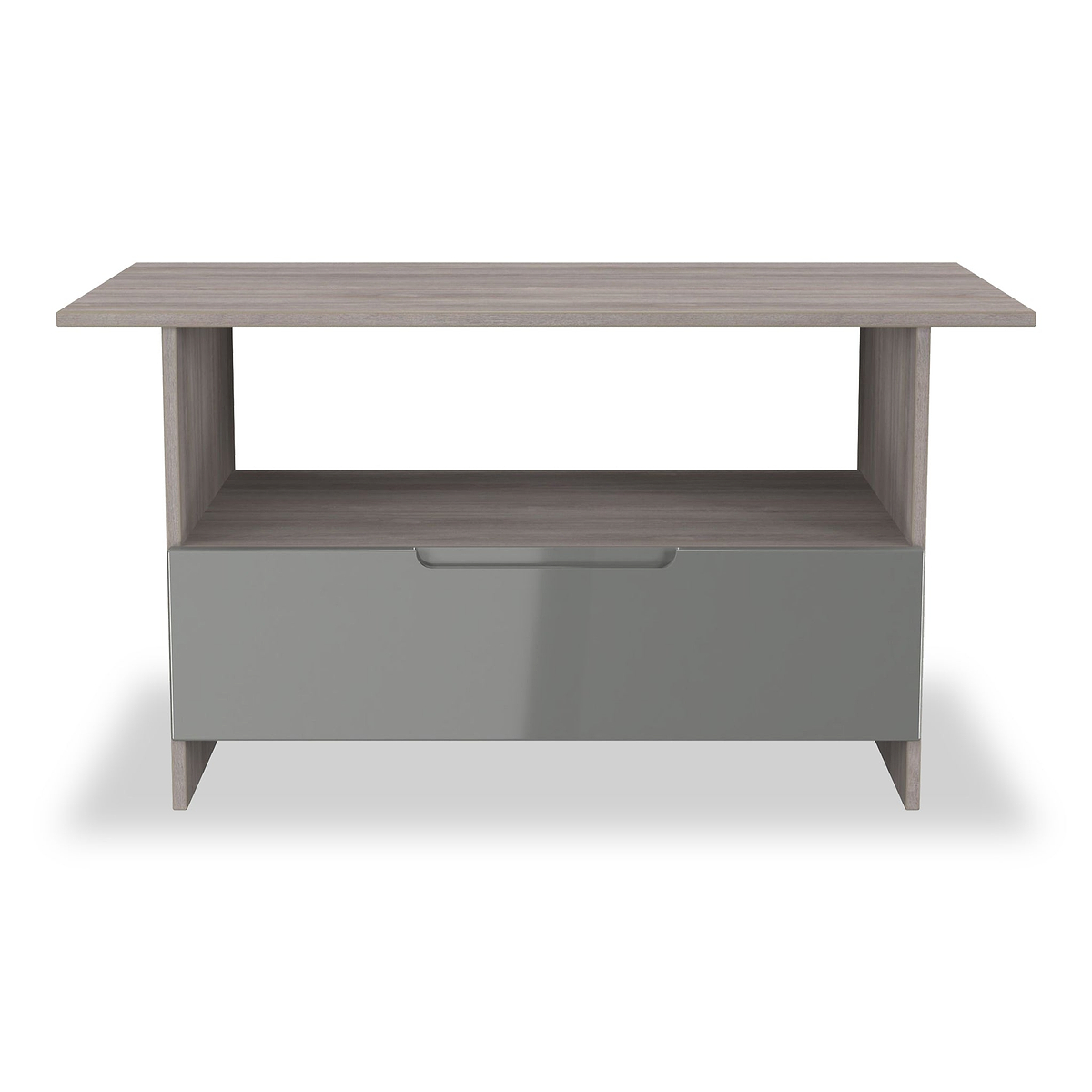 Henshaw Grey Oak 1 Drawer Coffee Table from Roseland Furniture