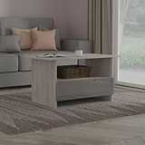 Henshaw Grey Oak 1 Drawer Coffee Table from Roseland Furniture
