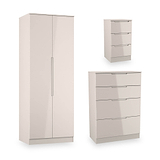 Henshaw Cashmere 3 Piece Bedroom Furniture Set from Roseland Furniture