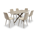 Hadley 160cm Dining Table from Roseland Furniture