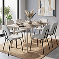 Hadley 120cm Dining Table from Roseland Furniture