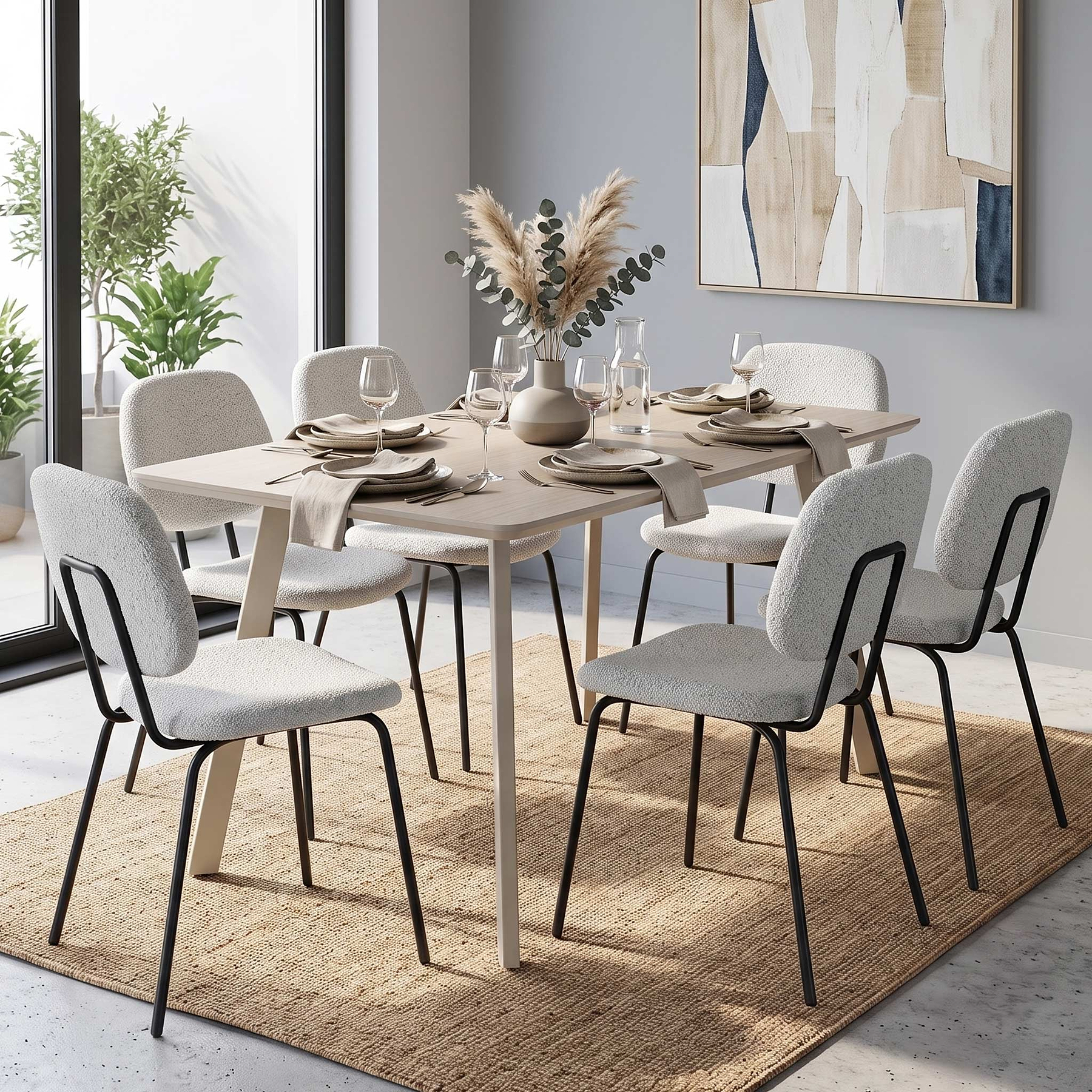 Hadley 120cm Dining Table from Roseland Furniture