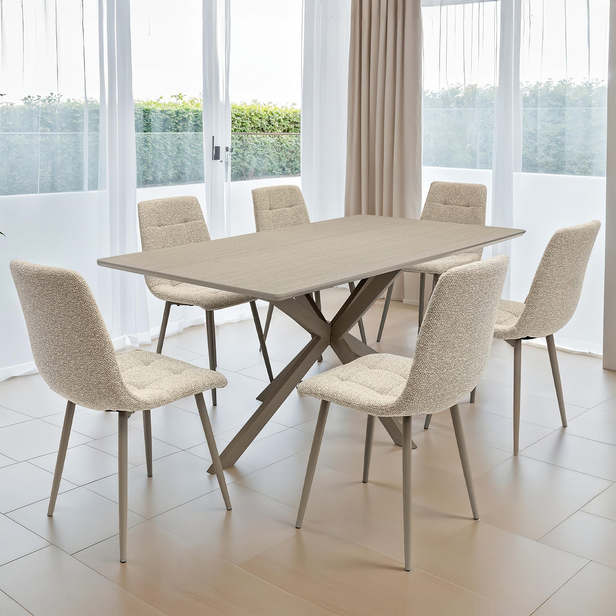 Watson Textured Dining Chair from Roseland Furniture