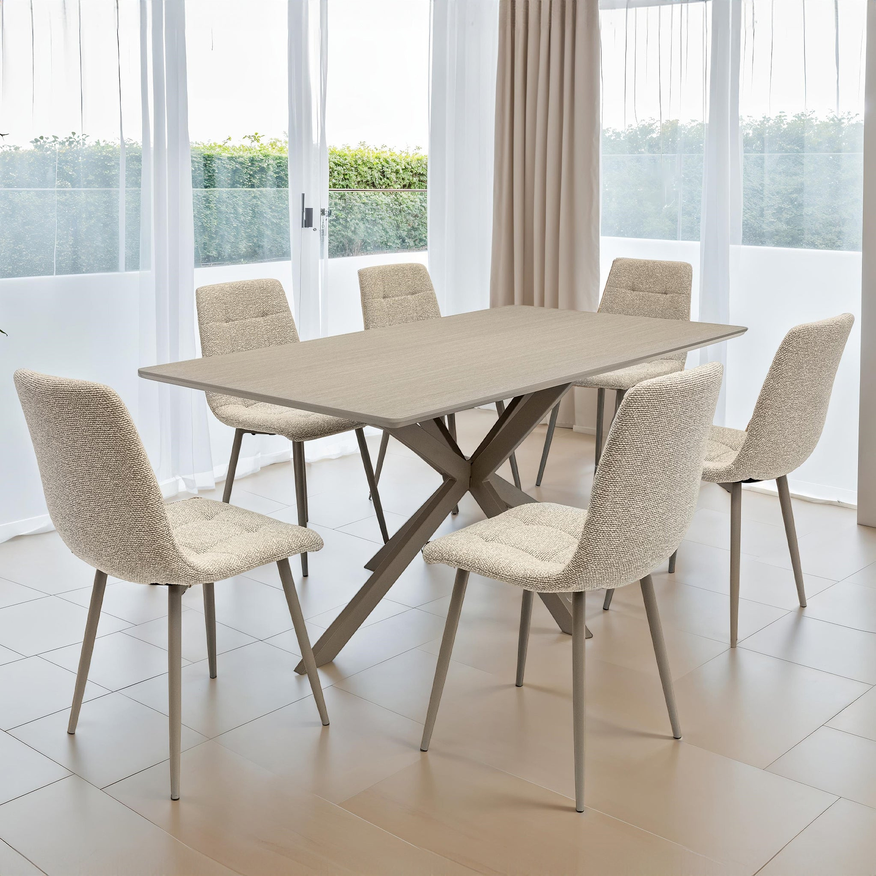 Watson Textured Dining Chair from Roseland Furniture