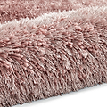 Newton Rose Pink Deluxe Shaggy Rug