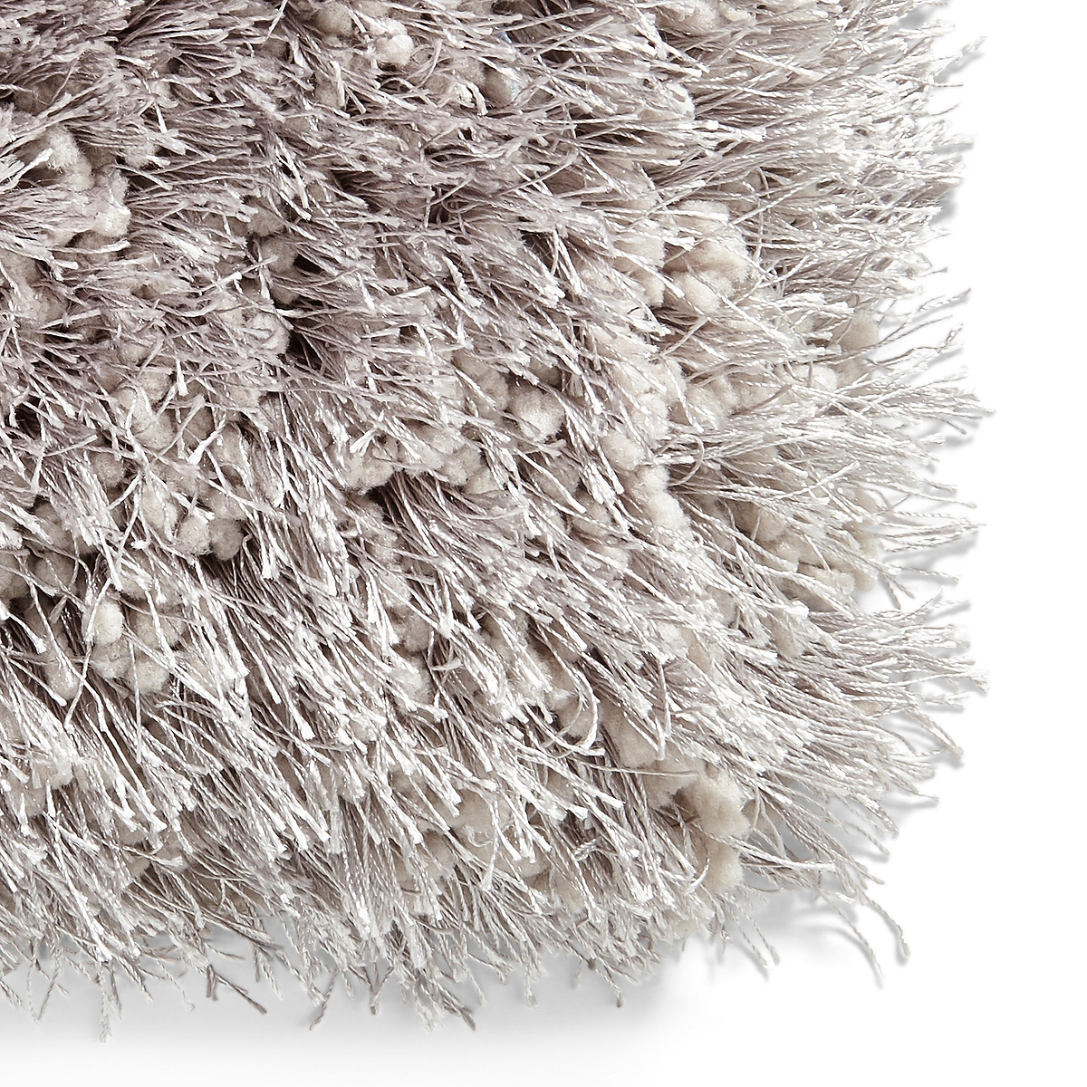 Newton Silver Deluxe Shaggy Rug