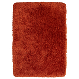 Newton Terracotta Deluxe Shaggy Rug from Roseland Furniture
