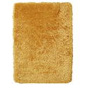 Newton Yellow Deluxe Shaggy Rug from Roseland Furniture