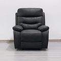 Stanford Charcoal Dual Motor Power Reclining Armchair from Roseland Furniture