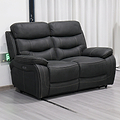 Stanford Charcoal Dual Motor Power Reclining 2 Seater Sofa from Roseland Furniture