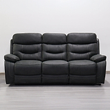 Stanford Charcoal Dual Motor Power Reclining 3 Seater Sofa from Roseland Furniture
