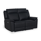 Alden Power Leather Recliner 2 Seater Sofa