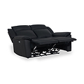 Alden Black Power Leather Recliner 2 Seater Sofa from Roseland Furniture