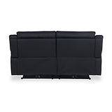 Alden Black Power Leather Recliner 3 Seater Sofa from Roseland Furniture