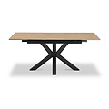 Hurley Wood 120 160cm Extending Dining Table from Roseland Furniture