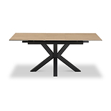 Hurley Wood 120 160cm Extending Dining Table from Roseland Furniture