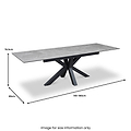 Palma 140 180cm Extending Dining Table from Roseland Furniture