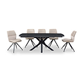 Draven 140-200cm Extending Ceramic Dining Table from Roseland Furniture