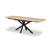 Twell 160 240cm Extending Dining Table Wood Effect from Roseland Furniture