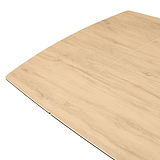 Twell 160 240cm Extending Dining Table Wood Effect from Roseland Furniture