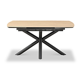 Twell 160 240cm Extending Dining Table Wood Effect from Roseland Furniture