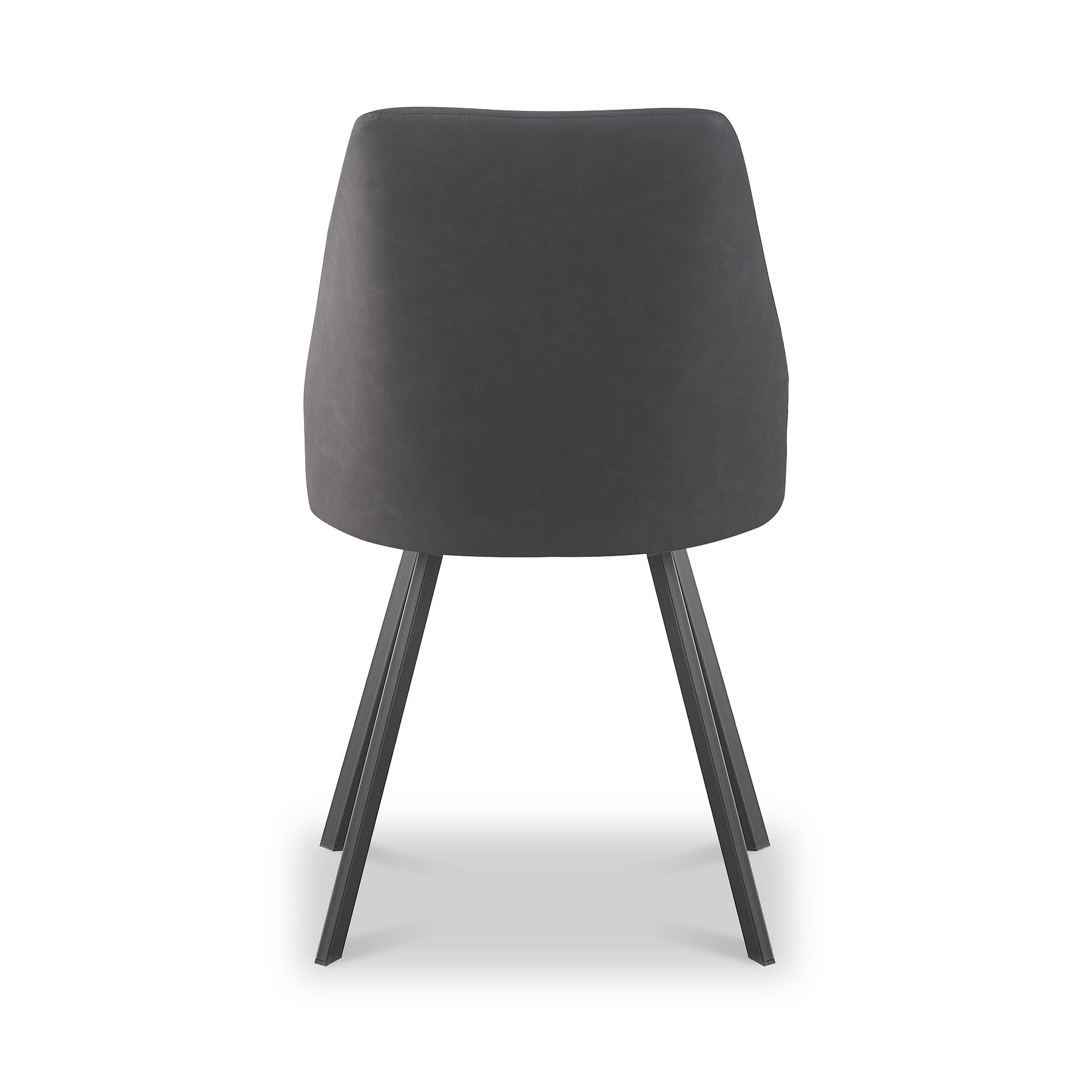 Camillo Quilted Back Dining Chair Charcoal from Roseland Furniture