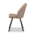 Camillo Quilted Back Dining Chair Mink from Roseland Furniture