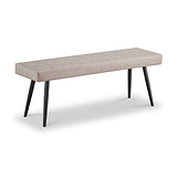 Chadwick Faux Leather Dining Bench from Roseland Furniture