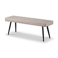 Chadwick Faux Leather Dining Bench from Roseland Furniture