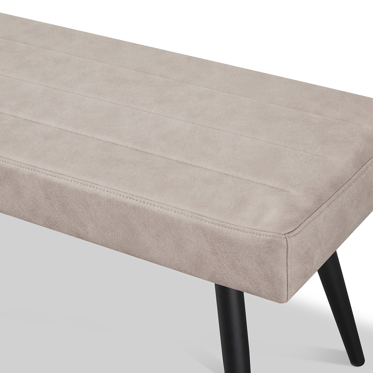 Chadwick Faux Leather Dining Bench from Roseland Furniture