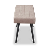 Chadwick Faux Leather Dining Bench from Roseland Furniture