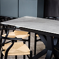 Hurley 120 160cm Extending Dining Table White Marble from Roseland Furniture