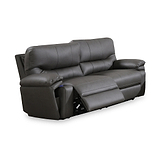Cooper Tech Dual Power Recliner 3 Seater Sofa Charcoal from Roseland Furniture