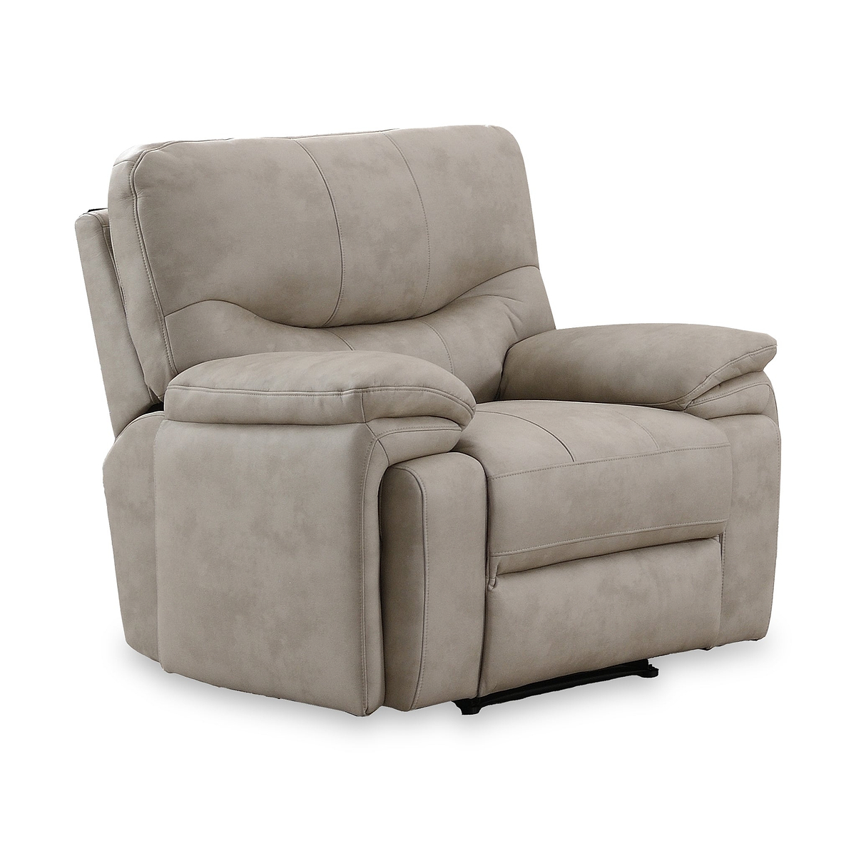 Cooper Tech Dual Power Recliner Armchair Stone from Roseland Furniture