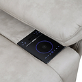 Cooper Tech Dual Power Recliner with Stone from Roseland Furniture