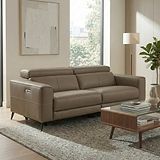 Radford Leather Dual Power Recliner 3 Seater Sofa from Roseland Furniture